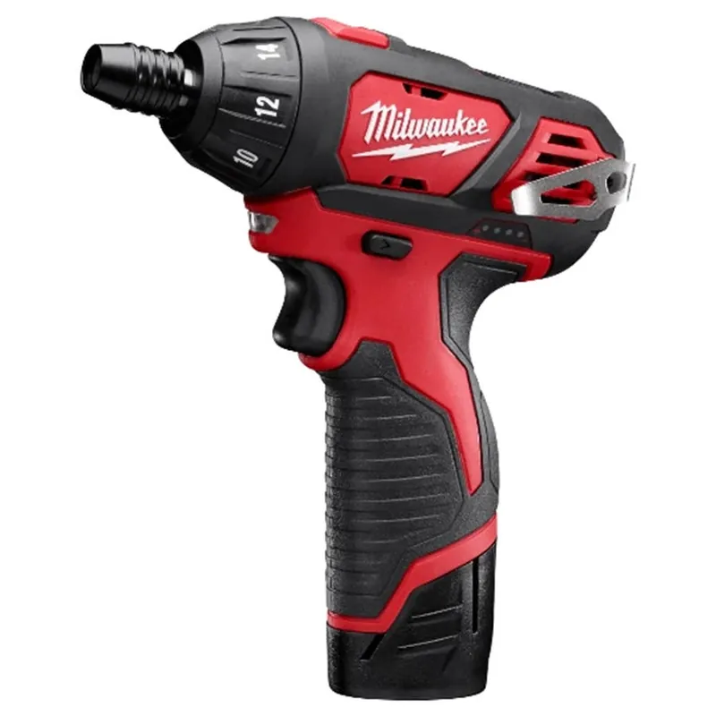 Milwaukee M12 1/4" Hex Screwdriver Kit