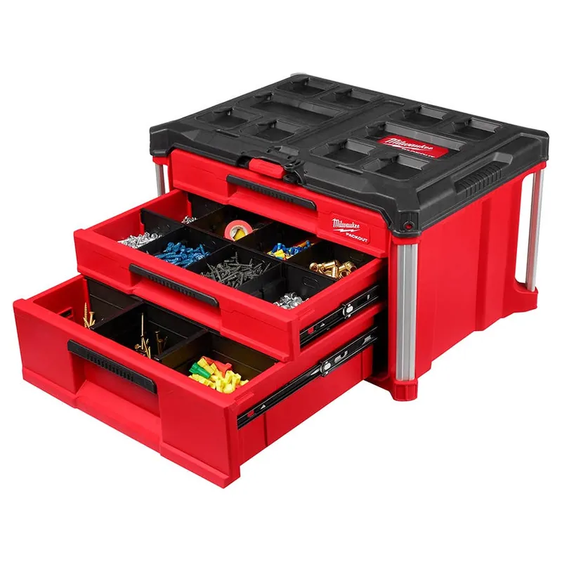Milwaukee Packout Multi-Depth 3 Drawer Tool Box