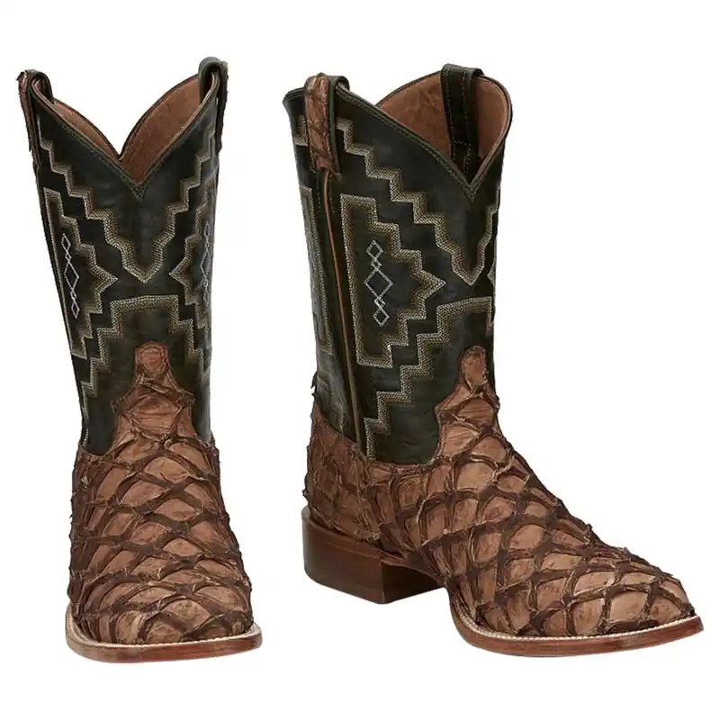 Tony Lama Men‘s Leviathan 11" Pirarucu Boots