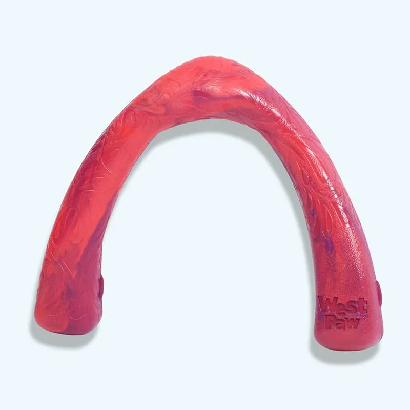 West Paw Snorkl Seaflex Dog Toy - Hibiscus - Large