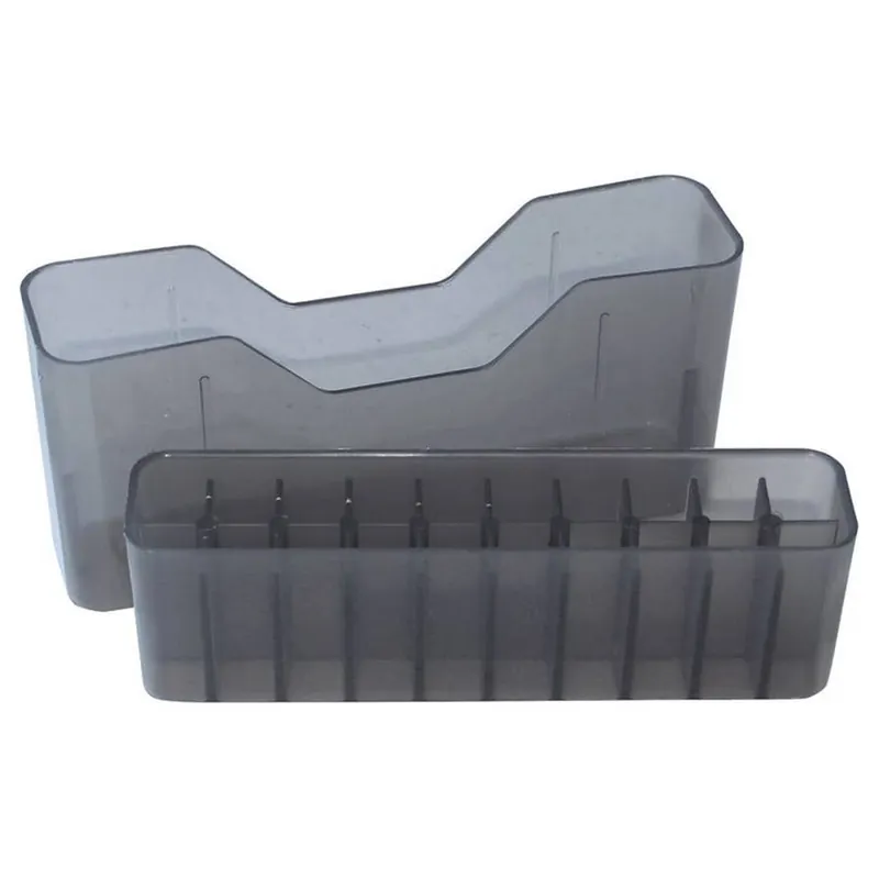 Favorite of rifle enthusiasts throughout the world
Made of virtually indestructible polypropylene
All rounds are listed bullet up position