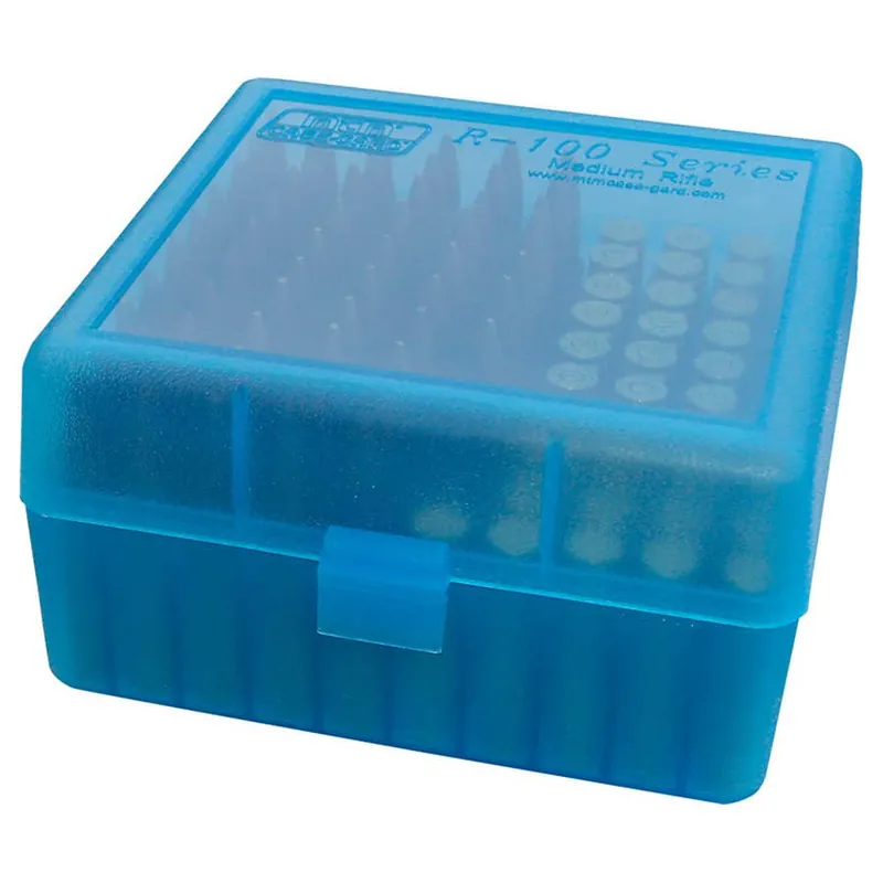 The first choice of rifle enthusiasts throughout the worldMade of virtually indestructible polypropyleneEach cartridge rest in it‘s own individual compartmentSnap-Lock latch protects contents