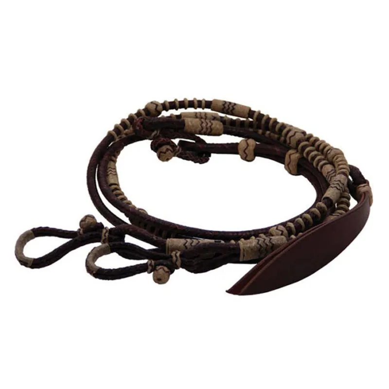 REIN ROMEL DARK/LIGHT RAWHIDE