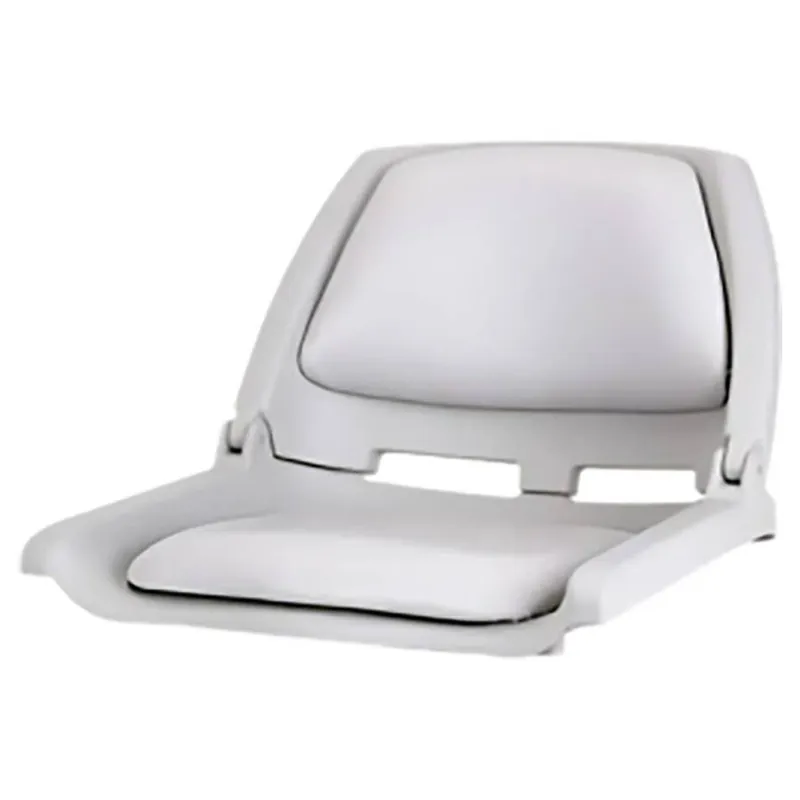 Open Country Marine Plastic Molded Folding Padded Boat Seat