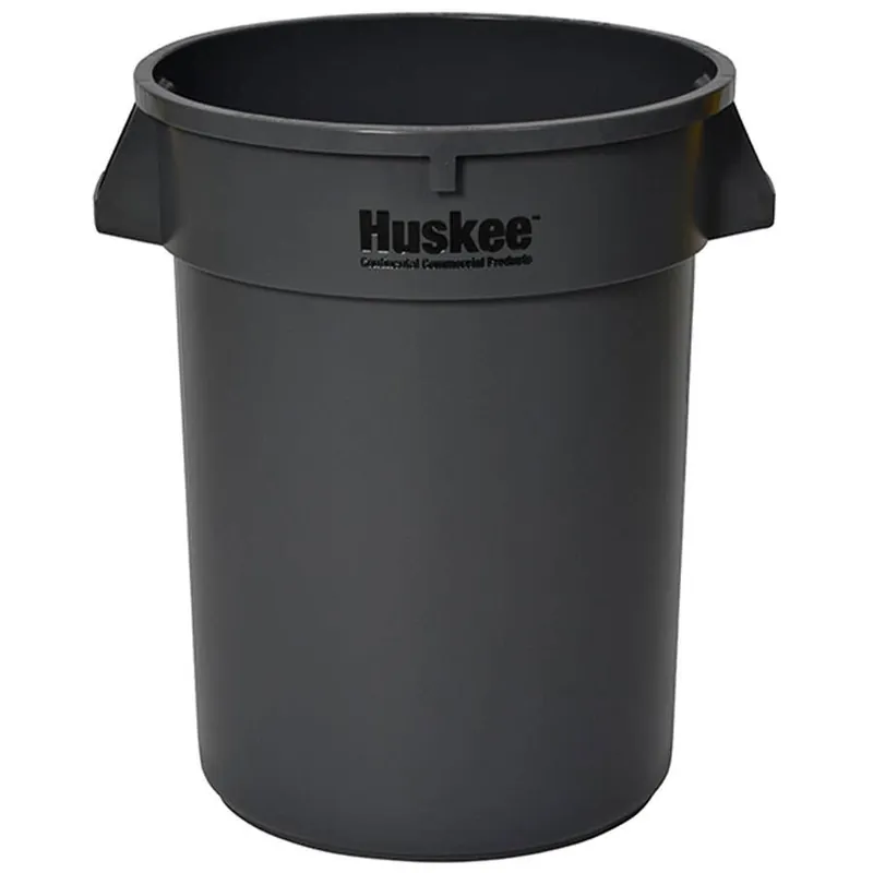 Huskee® Black Round Trash Can 32 gal