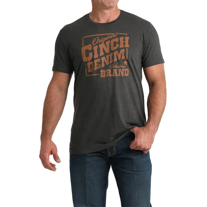 Cinch Men‘s Original Cinch Denim Graphic T-Shirt