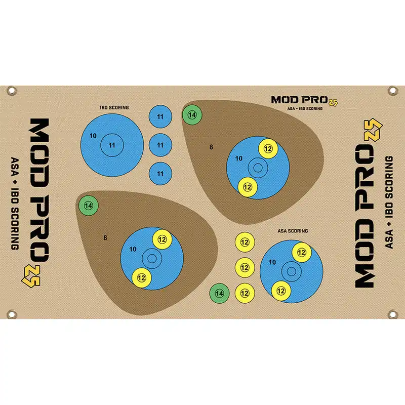 Morrell Yellow Jacket MOD Pro 25 Series ASA + IBO Scoring Target Face