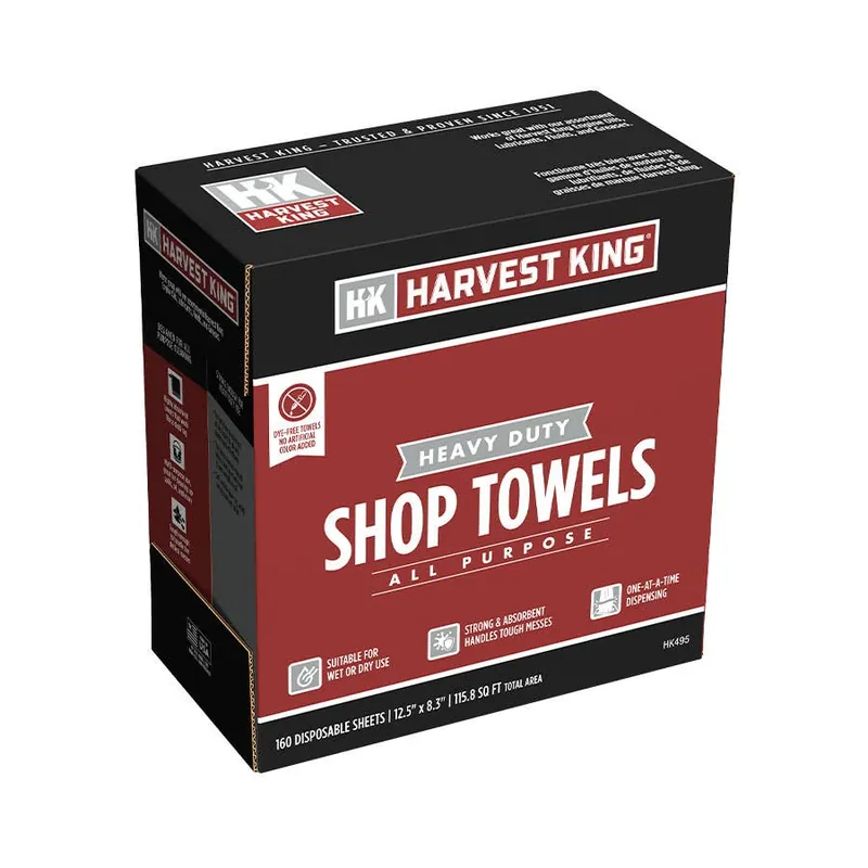 Harvest King Heavy Duty Shop Towels