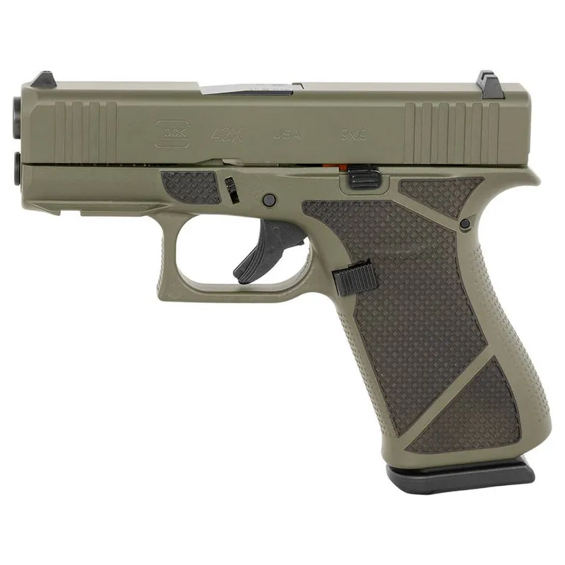 Glock G43X 9mm Semi Auto Pistol