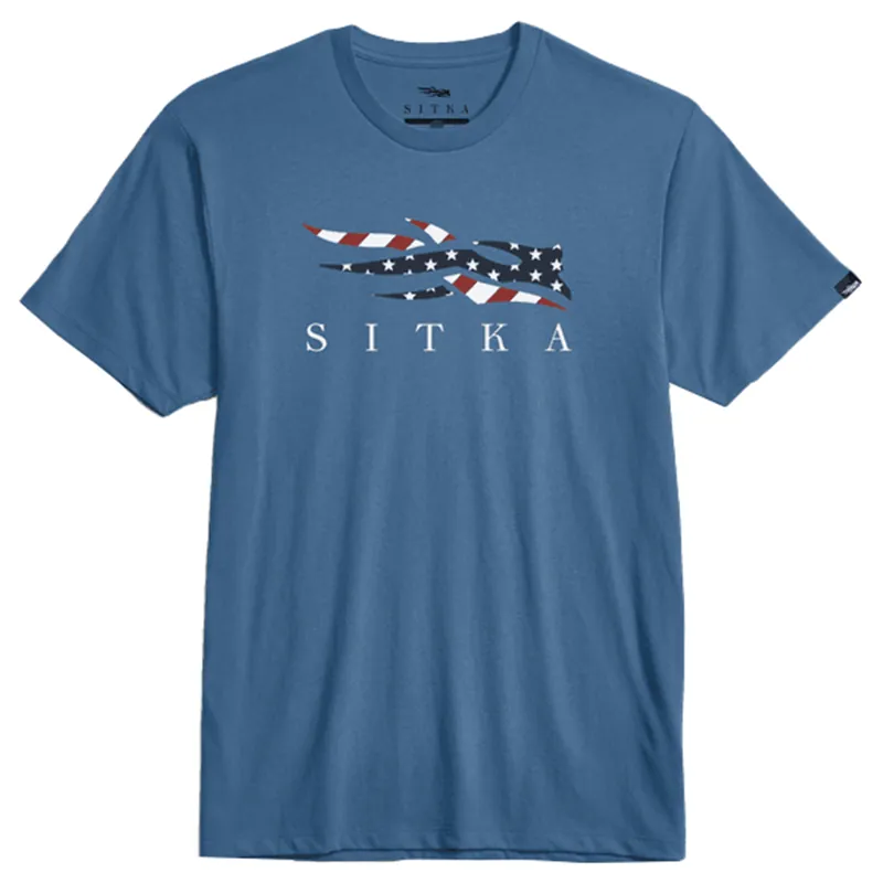 Sitka Men‘s Flag T-Shirt