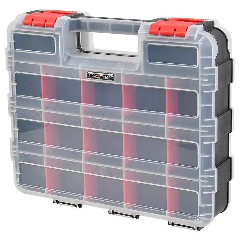 Black Diamond 30 Compartments Double-Sided Organizer