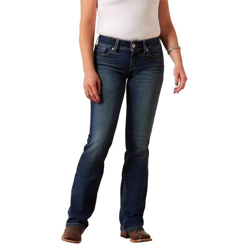 Ariat Women‘s Mid Rise Fiona Boot Cut Jeans