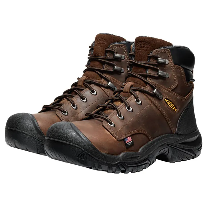 Keen Men‘s Mt Vernon II 6" Waterproof Steel Toe Work Boots