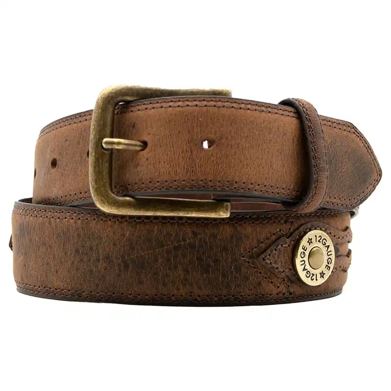 AndWest Men‘s 1-1/2" 12 Guage Belt