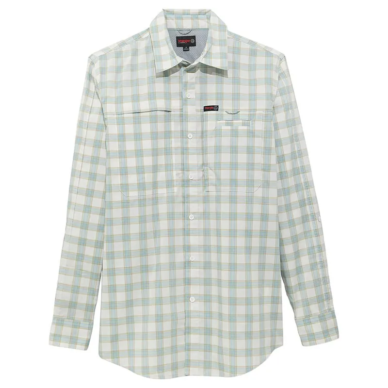 ATG by Wrangler Men‘s Hike to Fish Long Sleeve Button Down Shirt