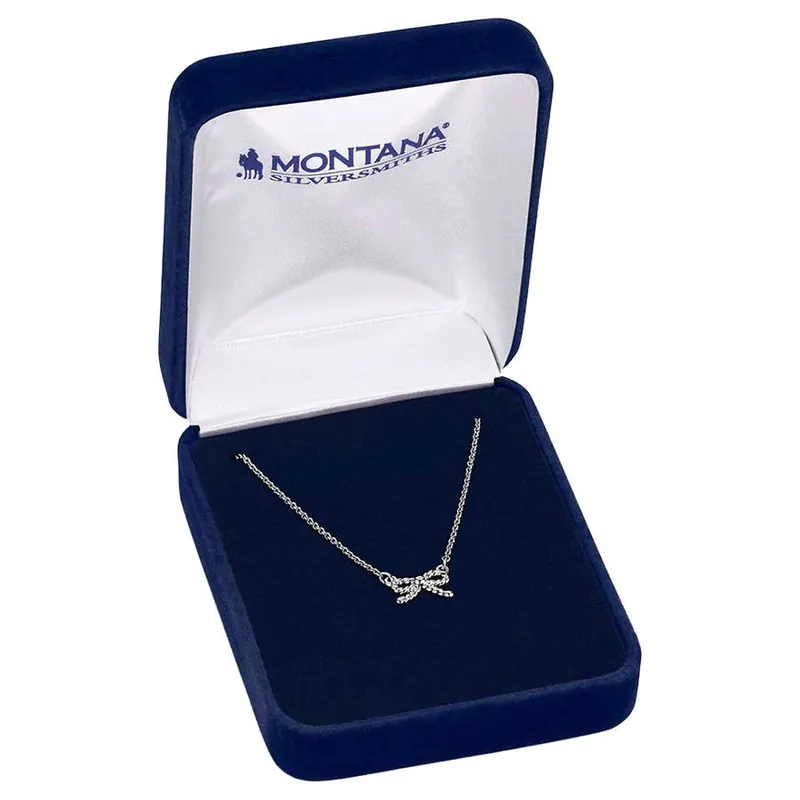 Montana Silversmiths Women‘s Cowgirls Bow Necklace