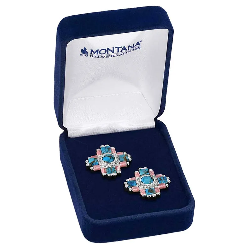 Montana Silversmiths Women‘s Turquoise Blush Earrings