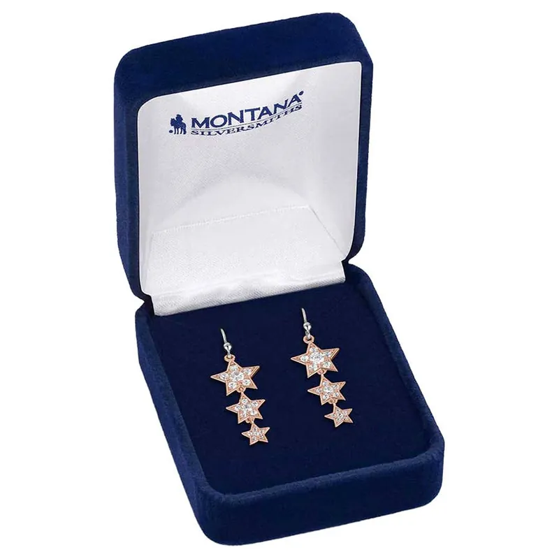 Montana Silversmiths Women‘s Trio of Wishes Earrings