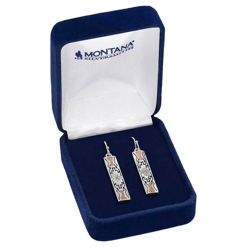 Montana Silversmiths Women‘s Golden Horizon Bar Earrings