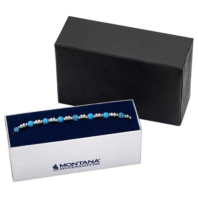 Montana Silversmiths Women‘s Turquoise Beaded Bracelet