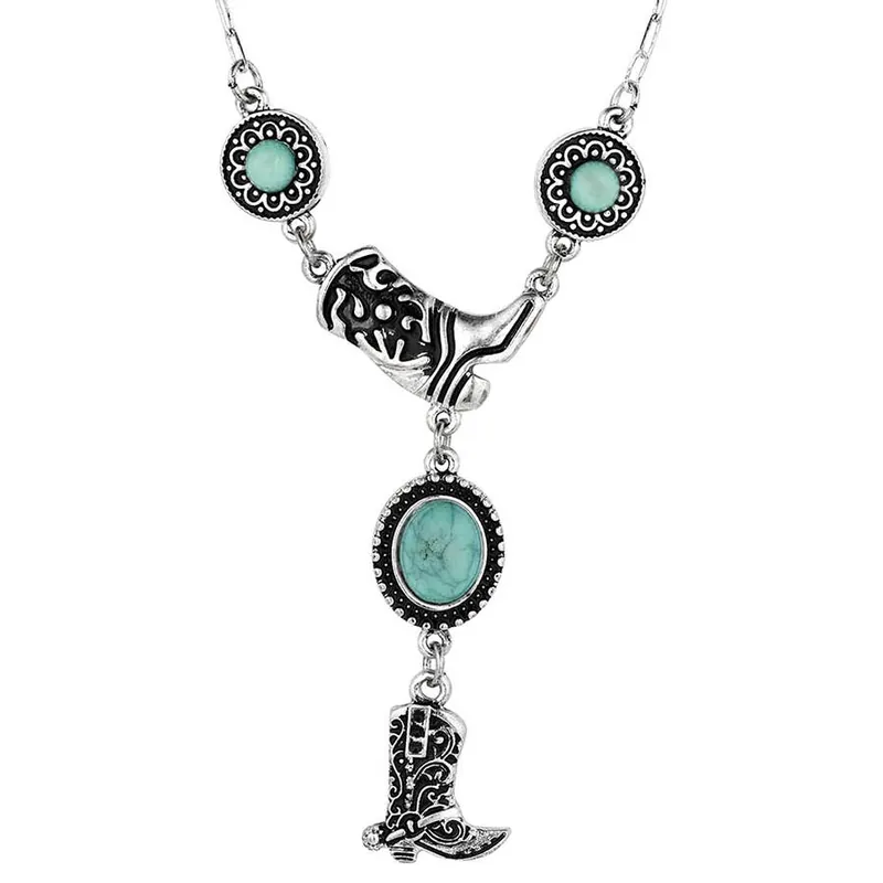 Montana Silversmiths Women‘s Dancing Shoes Necklace
