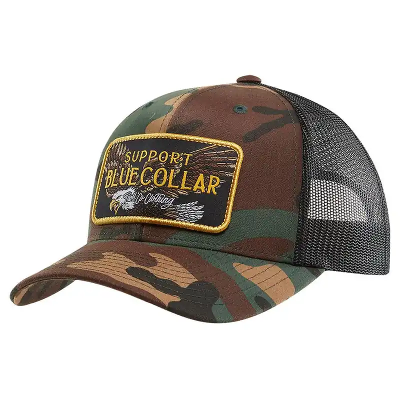 Troll Co. Men‘s SBC Barricade Eagle Curved Brim Trucker Hat