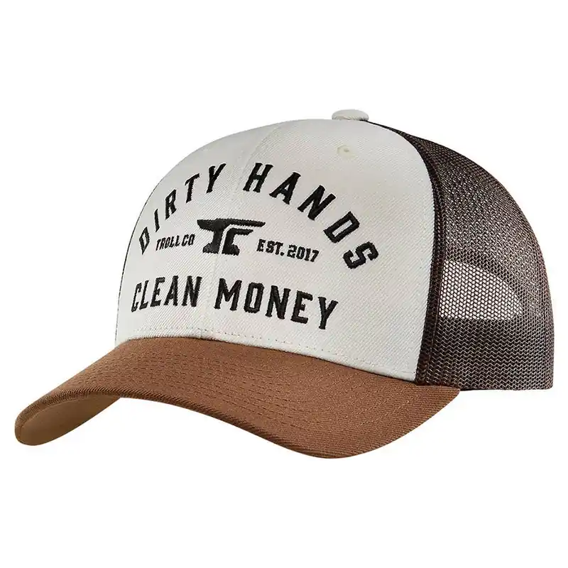 Troll Co. Men‘s DHCM Classic Curved Brim Trucker Hat