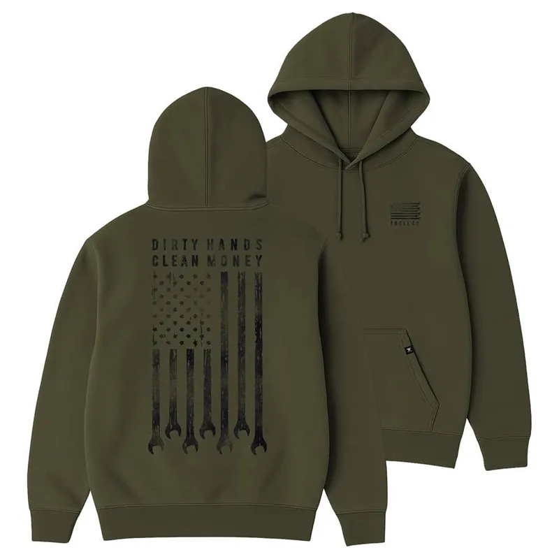 Troll Co. Men‘s DHCM Flag Hoodie