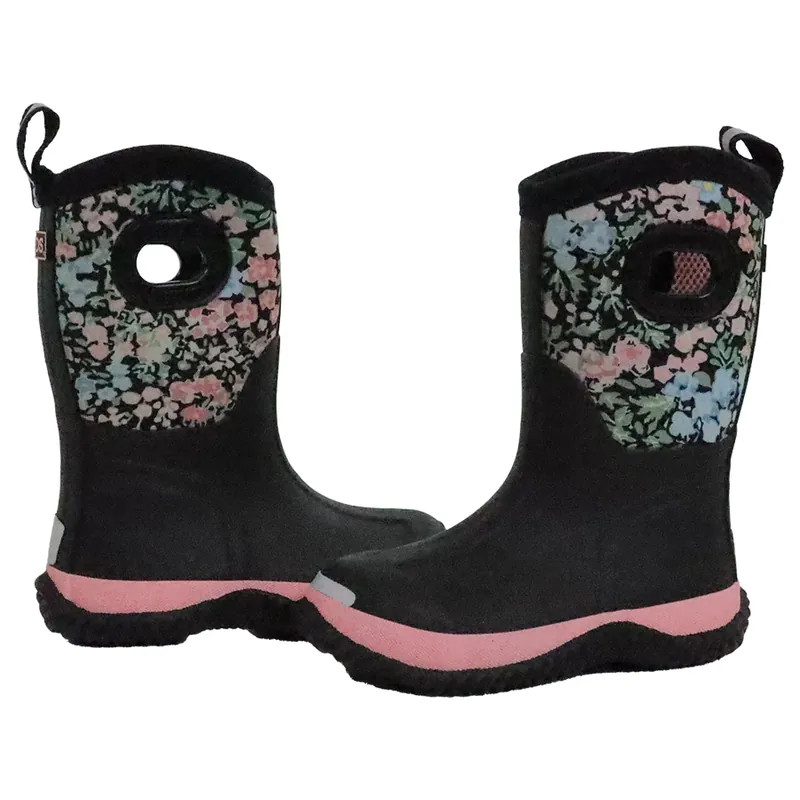 Noble Outfitters Girl‘s MUDS Classic Floral High Boots