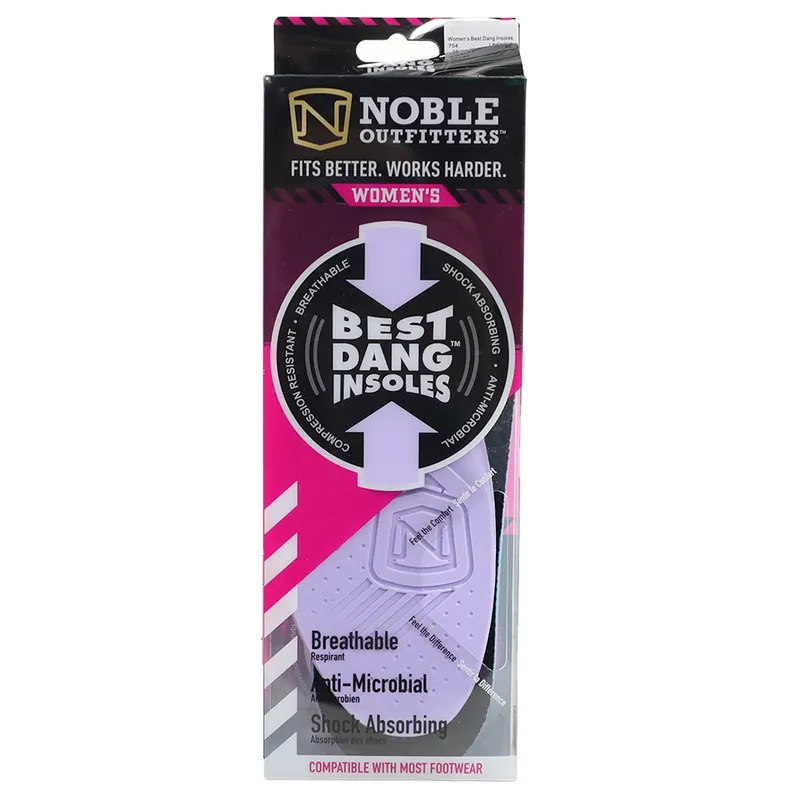 Noble Outfitters Women‘s Best Dang Insoles