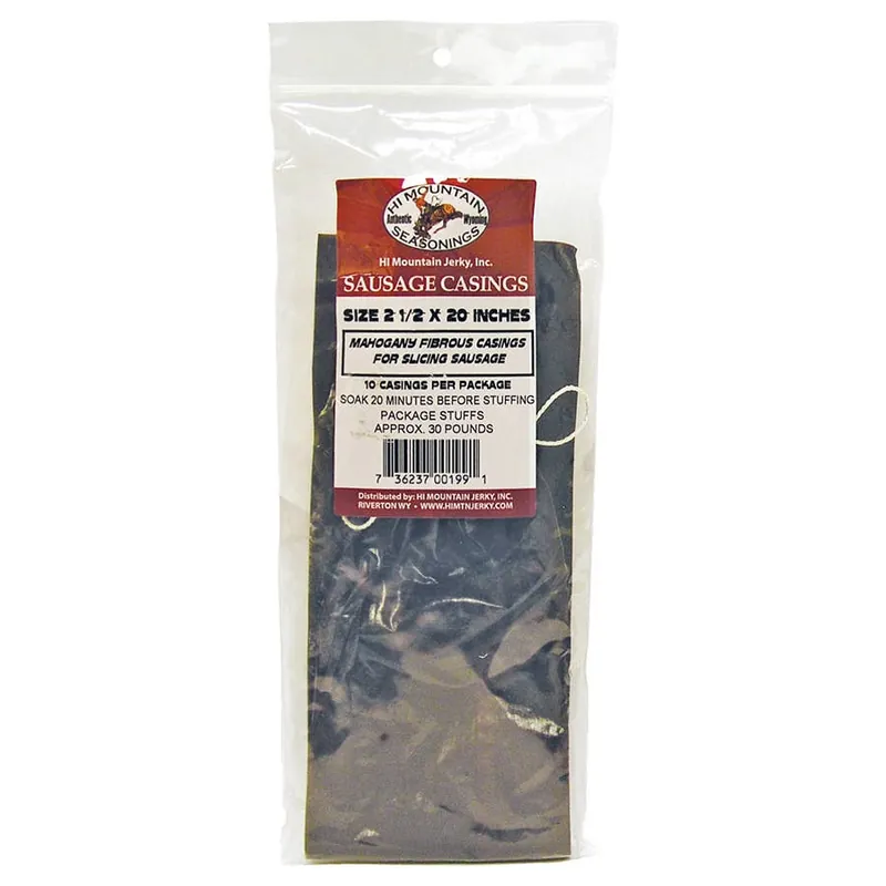 Hi Mountain Seasonings Fibrous Mahogany Casings