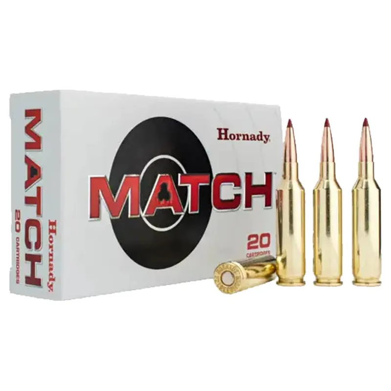 Hornady ELD Match .22 Creedmoor Rifle Ammunition