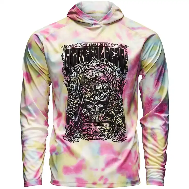 Simms Men‘s Grateful Dead Fountain Print SolarTech Hoody