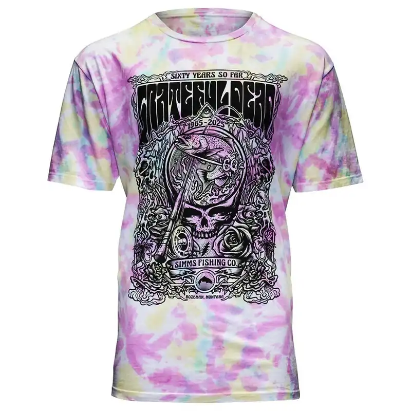 Simms Men‘s Grateful Dead Fountain Print T-Shirt