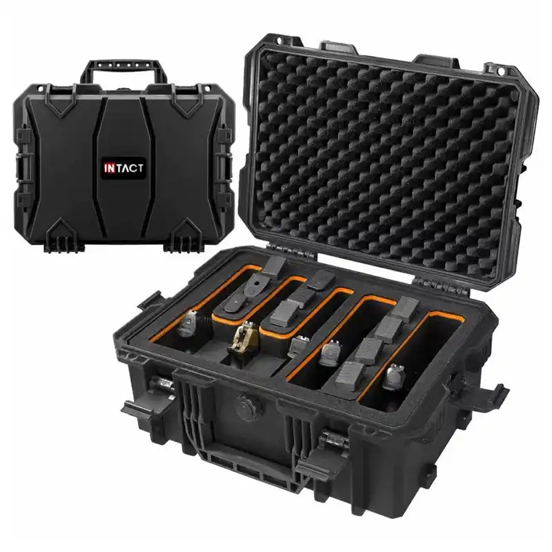 Eylar Intact Stacker Series of Hard Handgun Case with Recon Rack