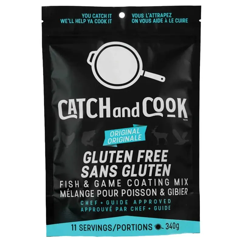 CatchandCook Gluten Free Fish & Game Coating Mix