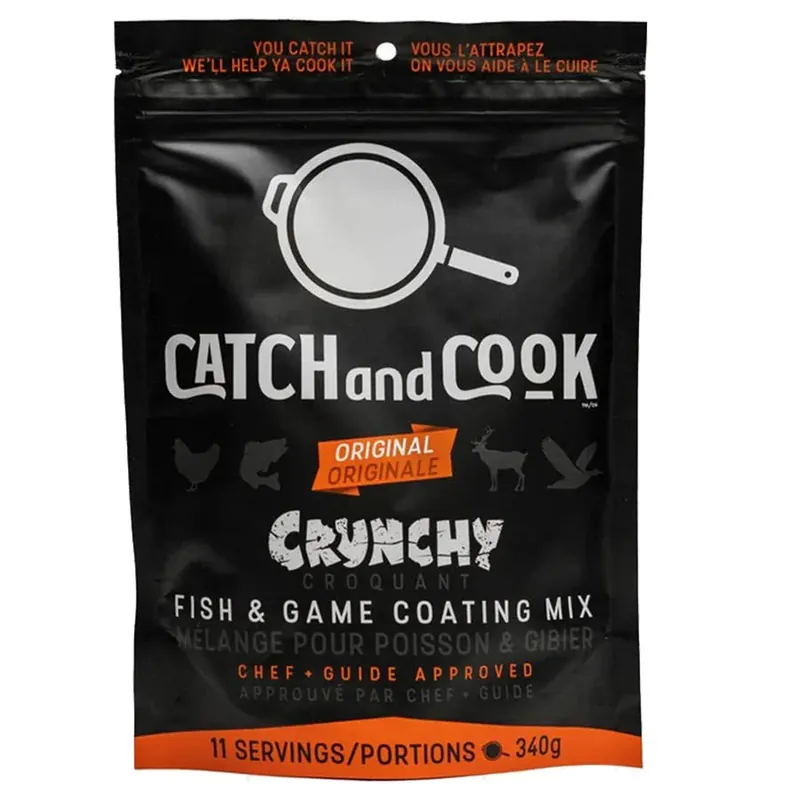 CatchandCook Original Crunchy Fish & Game Coating Mix
