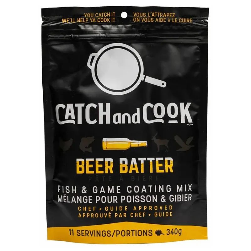CatchandCook Beer Batter Fish & Game Coating Mix