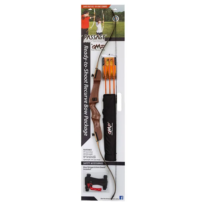 October Mountain Products Passage Recurve Bow Package
