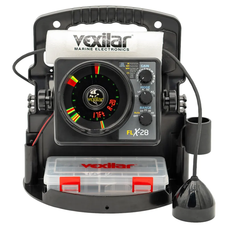 Vexilar FLX-28 Pro Pack II Ice Ducer Fishing System with Pro View