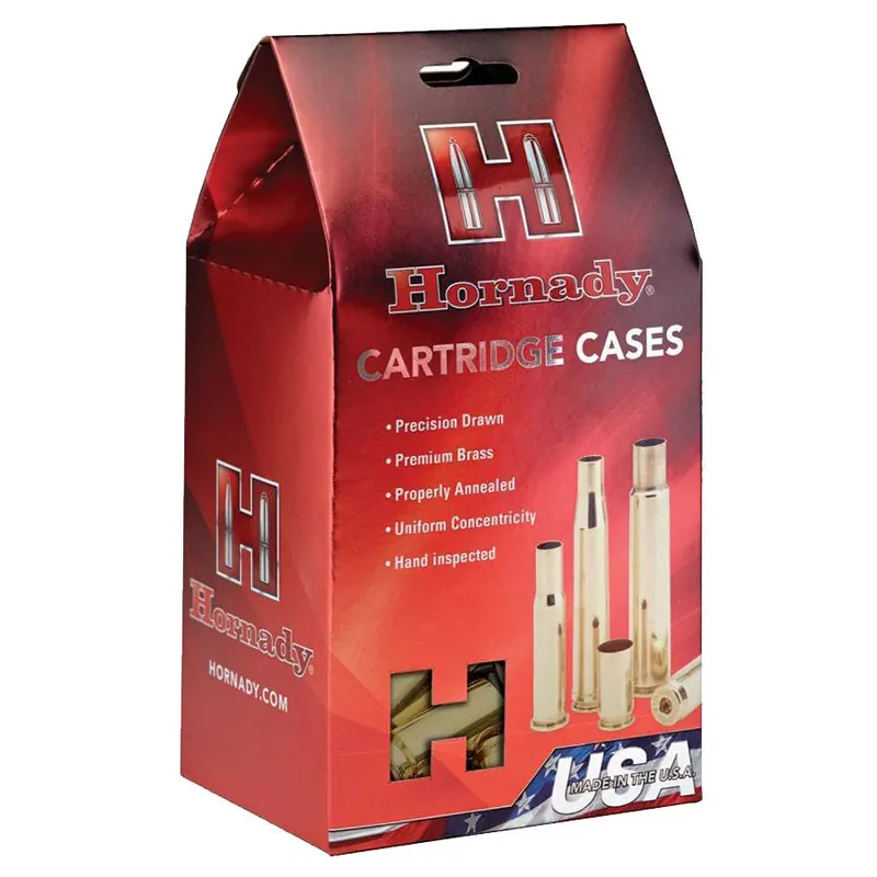 Hornady .300 PRC Unprimed Brass Cartridge Cases Box