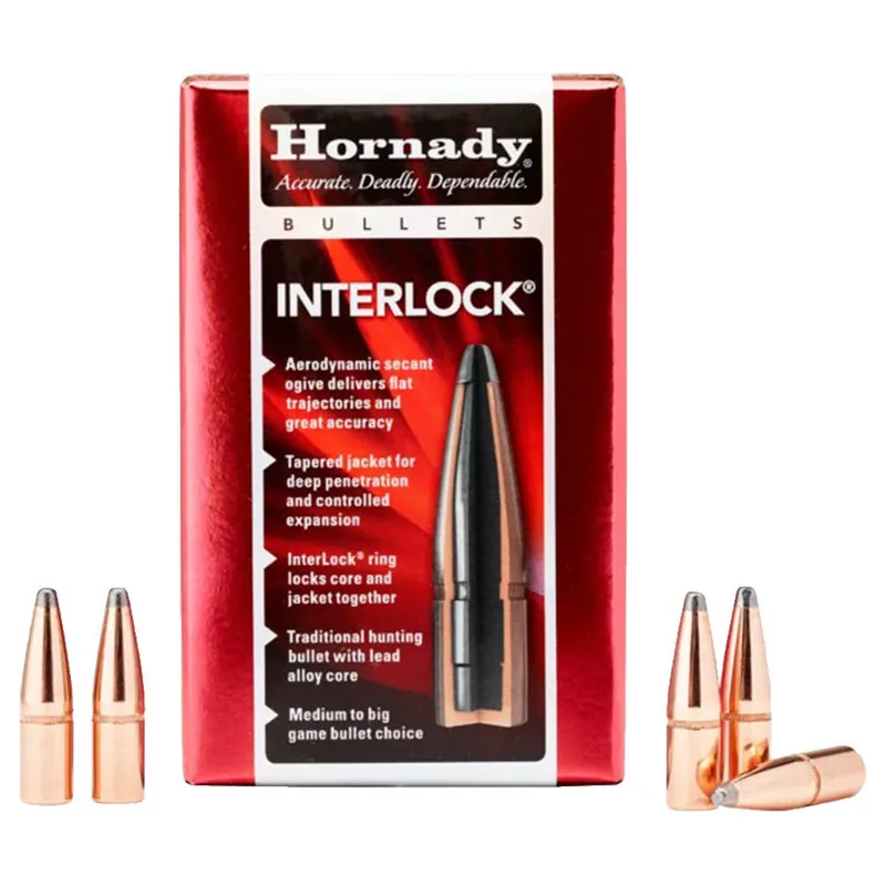 Hornady 6.5mm InterLock Soft Point Bullets