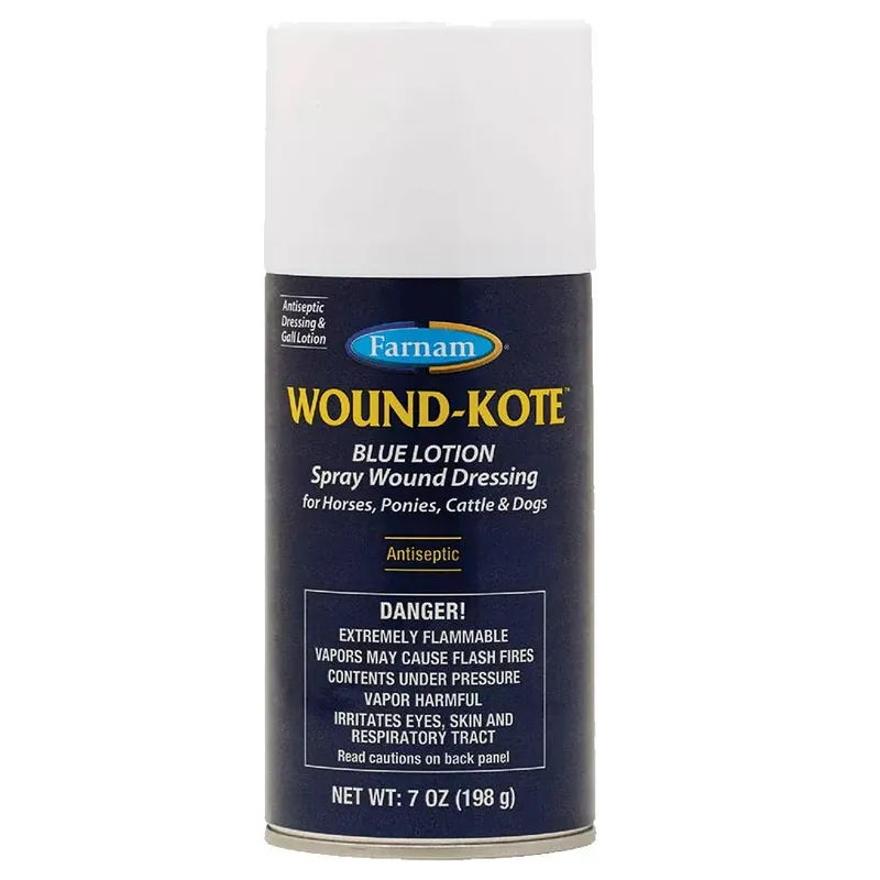 Farnam Wound-Kote Blue Lotion Spray