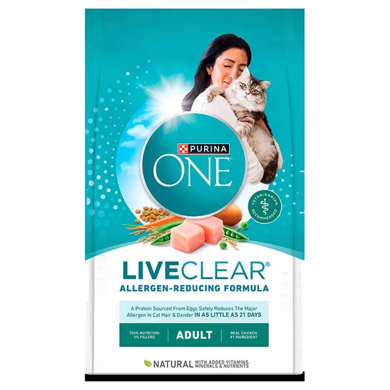 Purina ONE LiveClear Allergen Reducing Adult Dry Cat Food