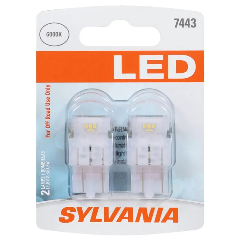 Sylvania 7443 LED Miniature Bulb