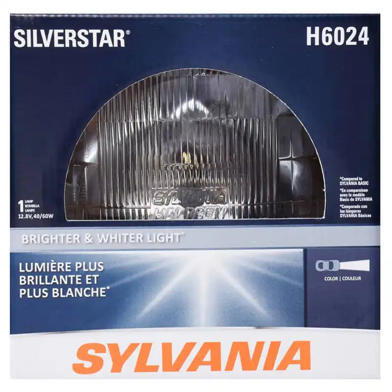 Sylvania H6024 SilverStar Sealed Beam Headlight