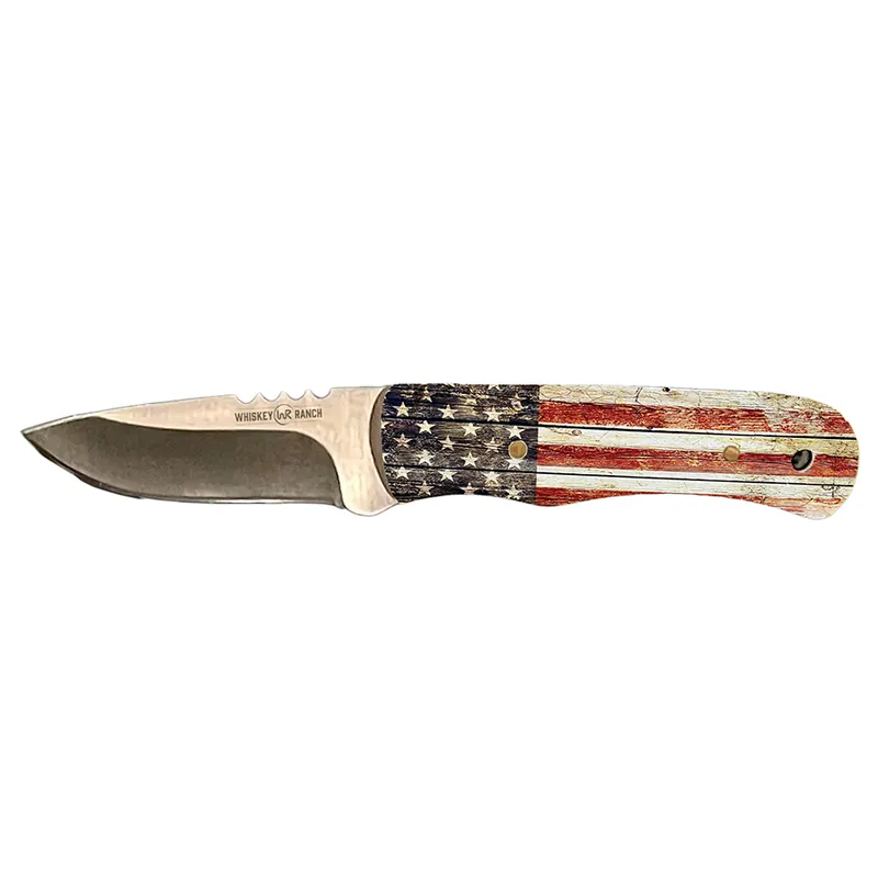 Whiskey Ranch Skinner Fixed Blade Knife