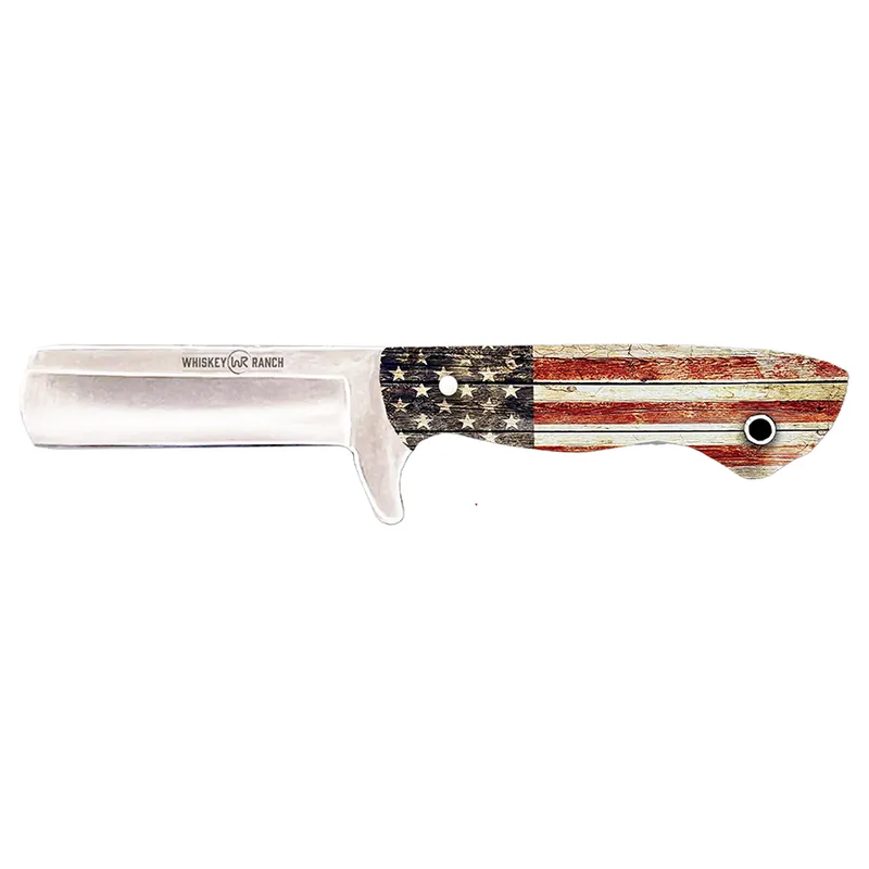 Whiskey Ranch Bullcutter Fixed Blade Knife