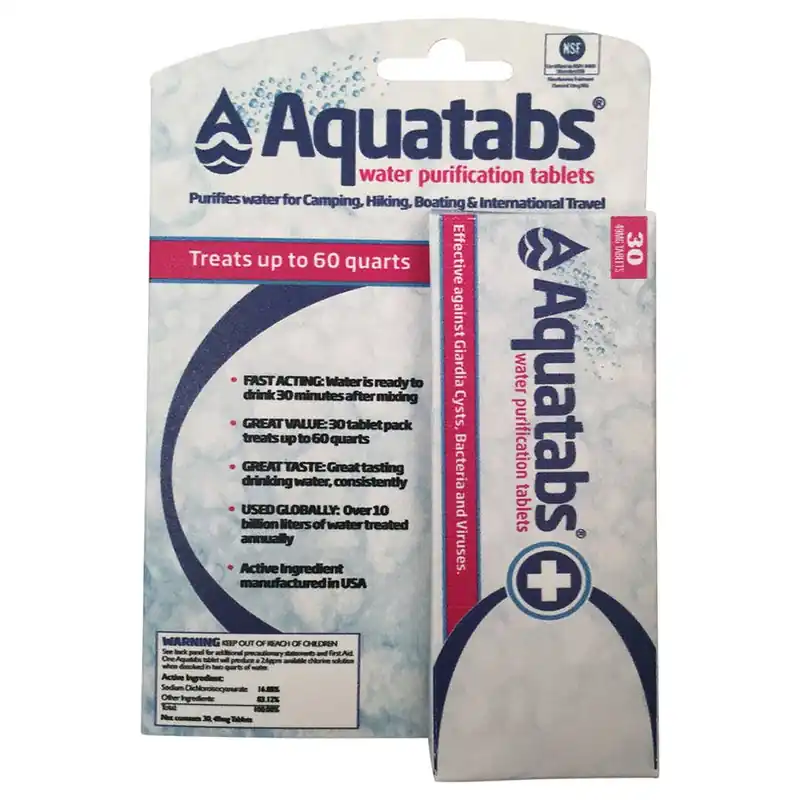 MSR Aquatabs Water Purification Tablets