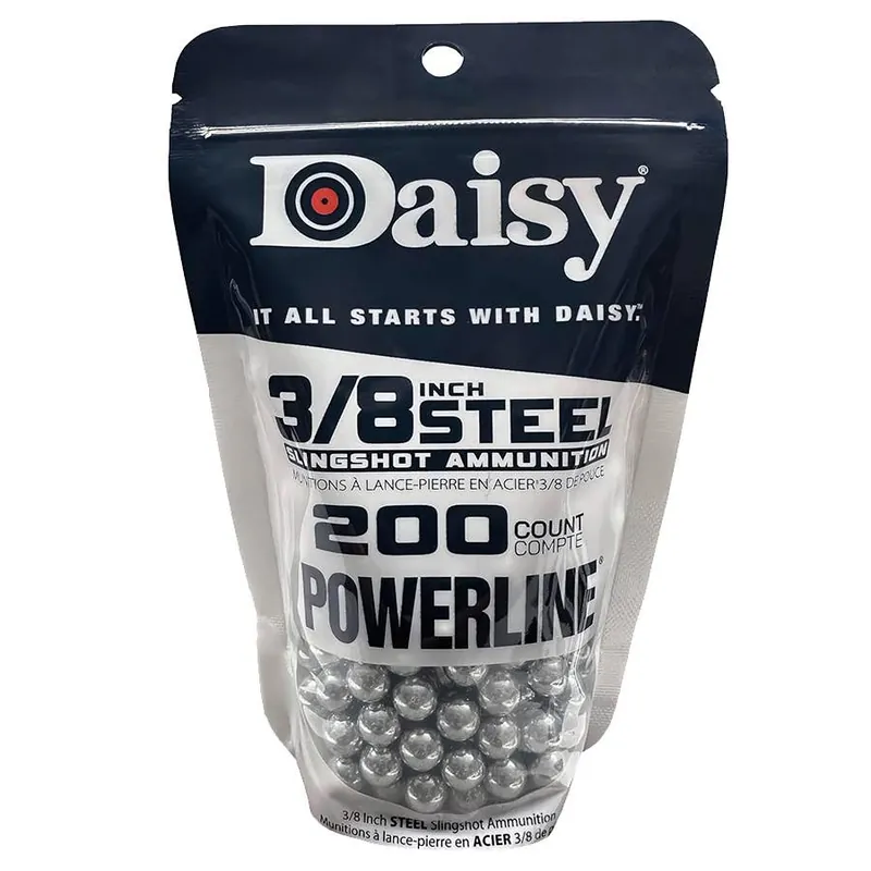Daisy PowerLine 3/8" Steel Slingshot Ammo
